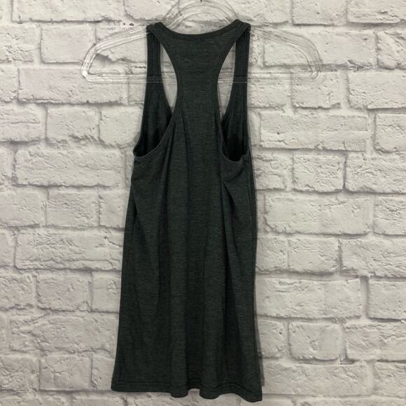 FIANCÉ Graphic Tank Top Charcoal Gray Graphic Muscle Tee Tank Fiance Large - Picture 3 of 6